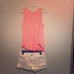 Women's tank top/ short combo